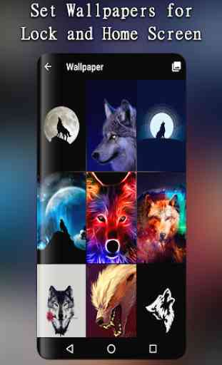 Wolf: Lock Screen Wallpaper 4