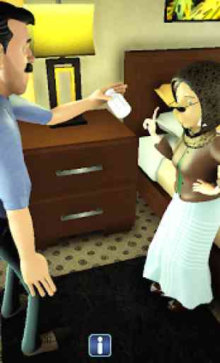 Dad simulator 3d Games: Baby care Modern Family 3