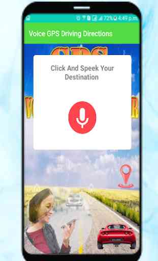 GPS  Voice Map , Navigation Driving Directions 4