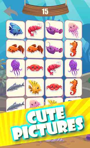 Memory game - Ocean fish 1