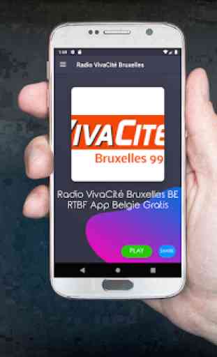 Radio VivaCité Bruxelles BE RTBF App Belgie Gratis 1