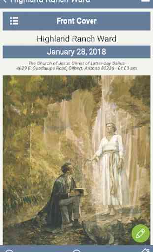 Sacrament Meeting Program (LDS) 3