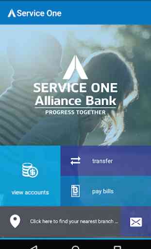 SERVICE ONE Alliance Bank App 2