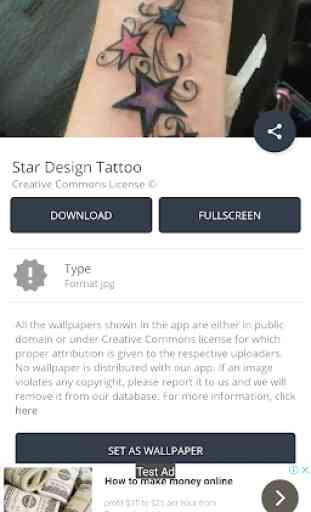 Star Design Tattoo 3