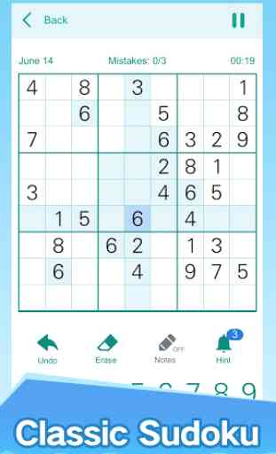 Sudoku - Classic Sudoku Numbers Puzzle Games 1