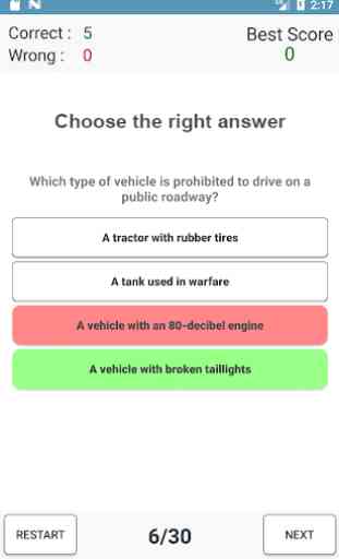 Thai Driving License - Test 4