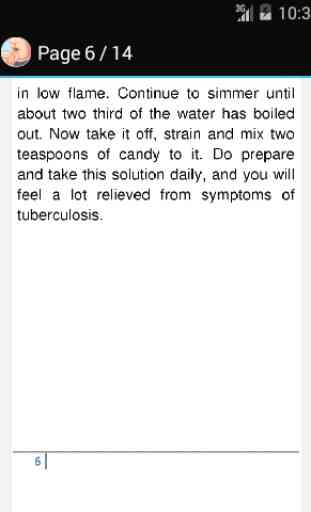 Tuberculosis TB Home Remedies 3
