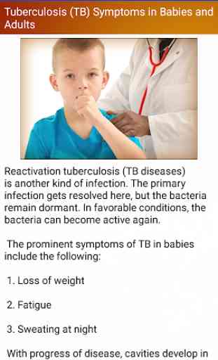 Tuberculosis TB Symptoms Causes & Diet Help 3