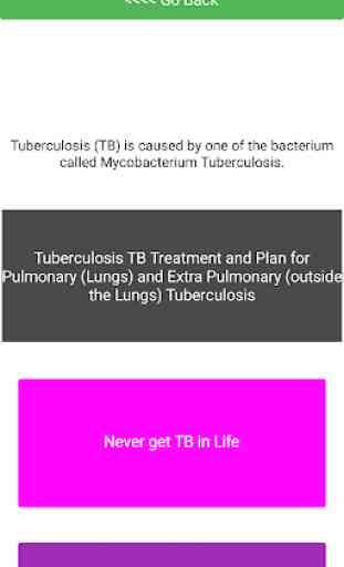 Tuberculosis TB Treatment and Plan 2