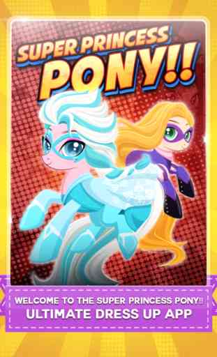 Super Pony Hero Girl – My Little Princess Pony Dress up Games for Free 1