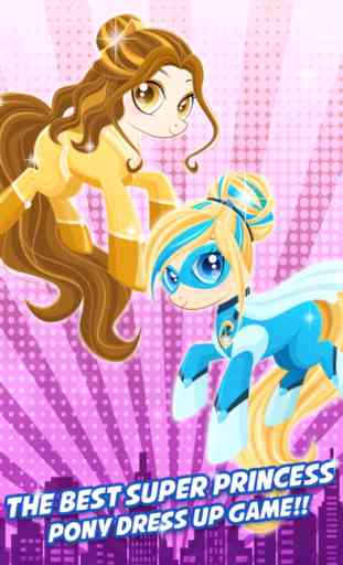 Super Pony Hero Girl – My Little Princess Pony Dress up Games for Free 2