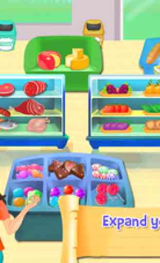 Supermarket Cash Register Sim- Kids Educational Shopping Mall & Time Management Fun Games 2