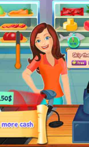 Supermarket Cash Register Sim- Kids Educational Shopping Mall & Time Management Fun Games 3