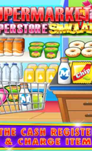 Supermarket: Department Store & Drugstore Simulator - Kids Cash Register Shopping Games FREE 1