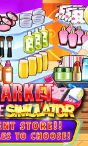 Supermarket: Department Store & Drugstore Simulator - Kids Cash Register Shopping Games FREE 3