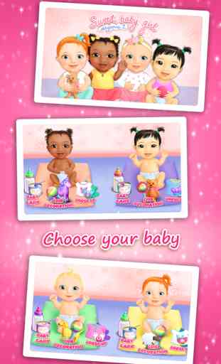 Sweet Baby Girl - Daycare 2 Bath Time and Dress Up Mini Games 1
