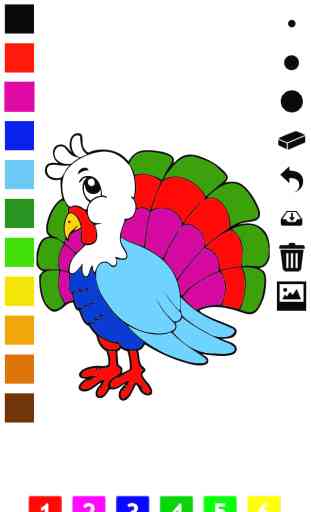 Thanks-giving Coloring Book for Children: Learn to draw and color the holiday of the United States of America 1