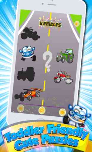 Toddler Games for Boys Car Puzzles Kids: Age 1 2 3 4