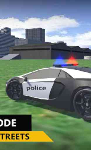 3D Police Car Simulator 2016 1