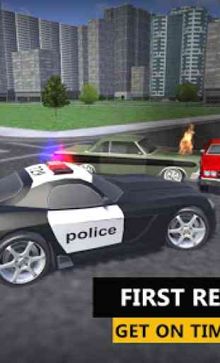 3D Police Car Simulator 2016 4