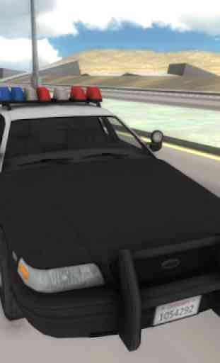 Fast Police Car Driving 3D 2