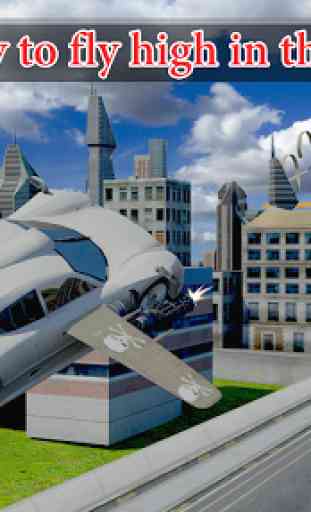 Futuristic Flying Car Ultimate 3