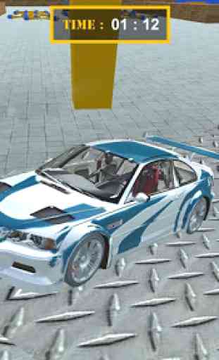 Real Theft Car Sky Auto Stunt 3