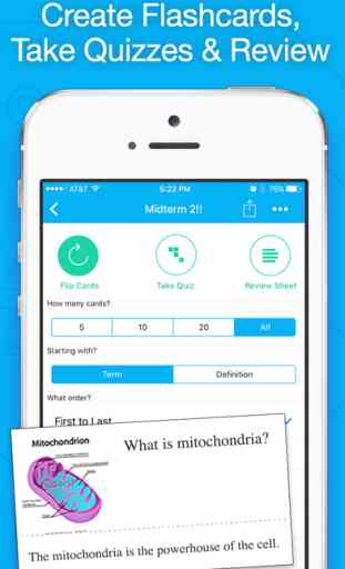 StudyBlue - Online Flashcards and Study Guide App 3