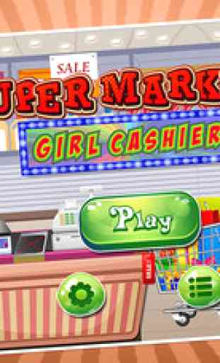 Supermarket Cash Register Girl Cashier Simulation 1