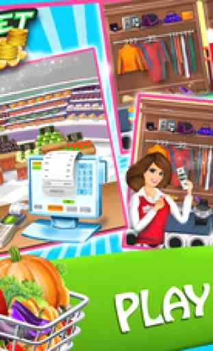 Supermarket Cashier Pro - Kids Cash Register Management 1
