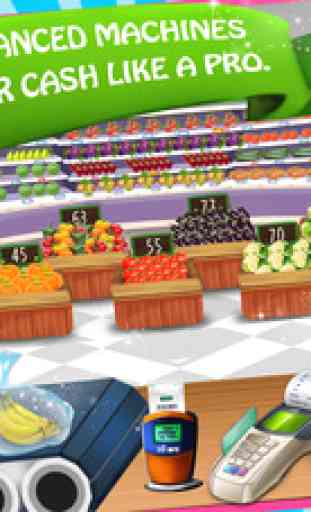 Supermarket Cashier Pro - Kids Cash Register Management 3