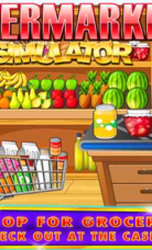 Supermarket Simulator - Grocery Store & Cash Register Games FREE 2