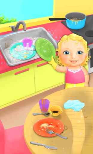 Sweet Baby Girl Clean Up - Kitchen, Bath and Bedroom 3