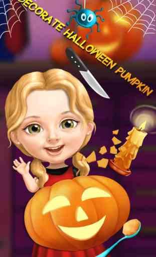 Sweet Baby Girl Halloween Fun - Spooky Makeover & Dress Up Party 4