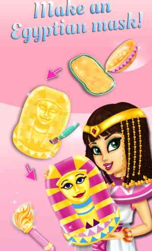 Sweet Egyptian Princess - Fashion Makeover & Kitty Styling 1