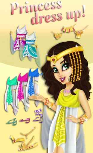 Sweet Egyptian Princess - Fashion Makeover & Kitty Styling 4