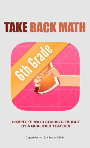 Take Back 6th Grade Math 1