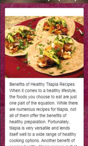 Tasty Tilapia Recipes 1