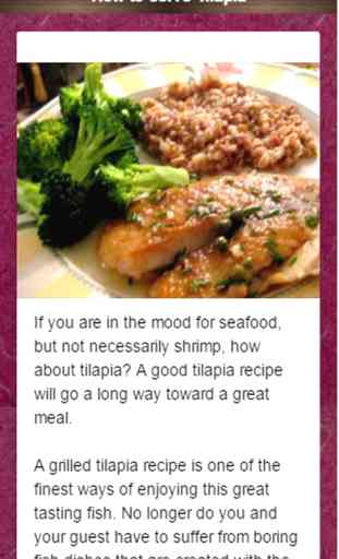 Tasty Tilapia Recipes 2