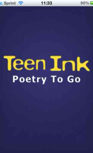 Teen Ink Poetry To Go 1