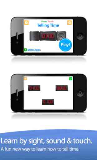 Telling Time - Digital Clock by Photo Touch 1