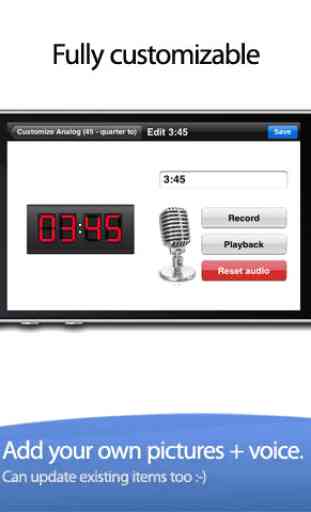 Telling Time - Digital Clock by Photo Touch 4