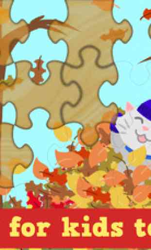 Thanksgiving Puzzles - Fall Holiday Games for Kids 4