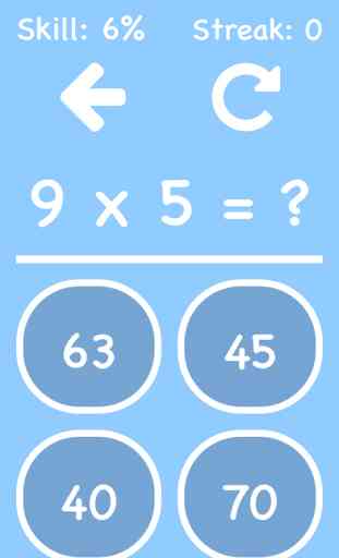Times Tables - Adaptive Multiplication Flash Cards 2