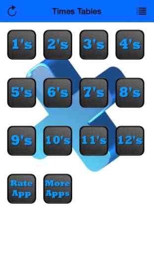 Times Tables Game - Multiplication Study App 1