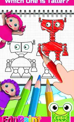 Toddler Games Coloring Shapes and Numbers-EduPaint 4
