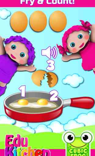 Toddler Kitchen Cooking Games-EduKitchen Girl Free 1