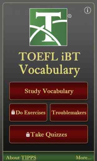 TOEFL iBT Vocabulary Prep FREE 1