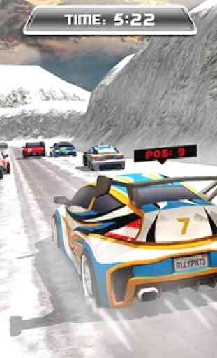 Winter Snow Car Rally Racing 1
