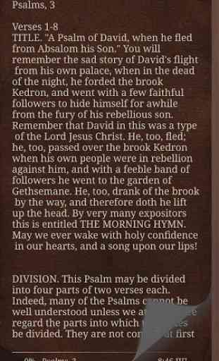 Bible Commentary on Psalms 4